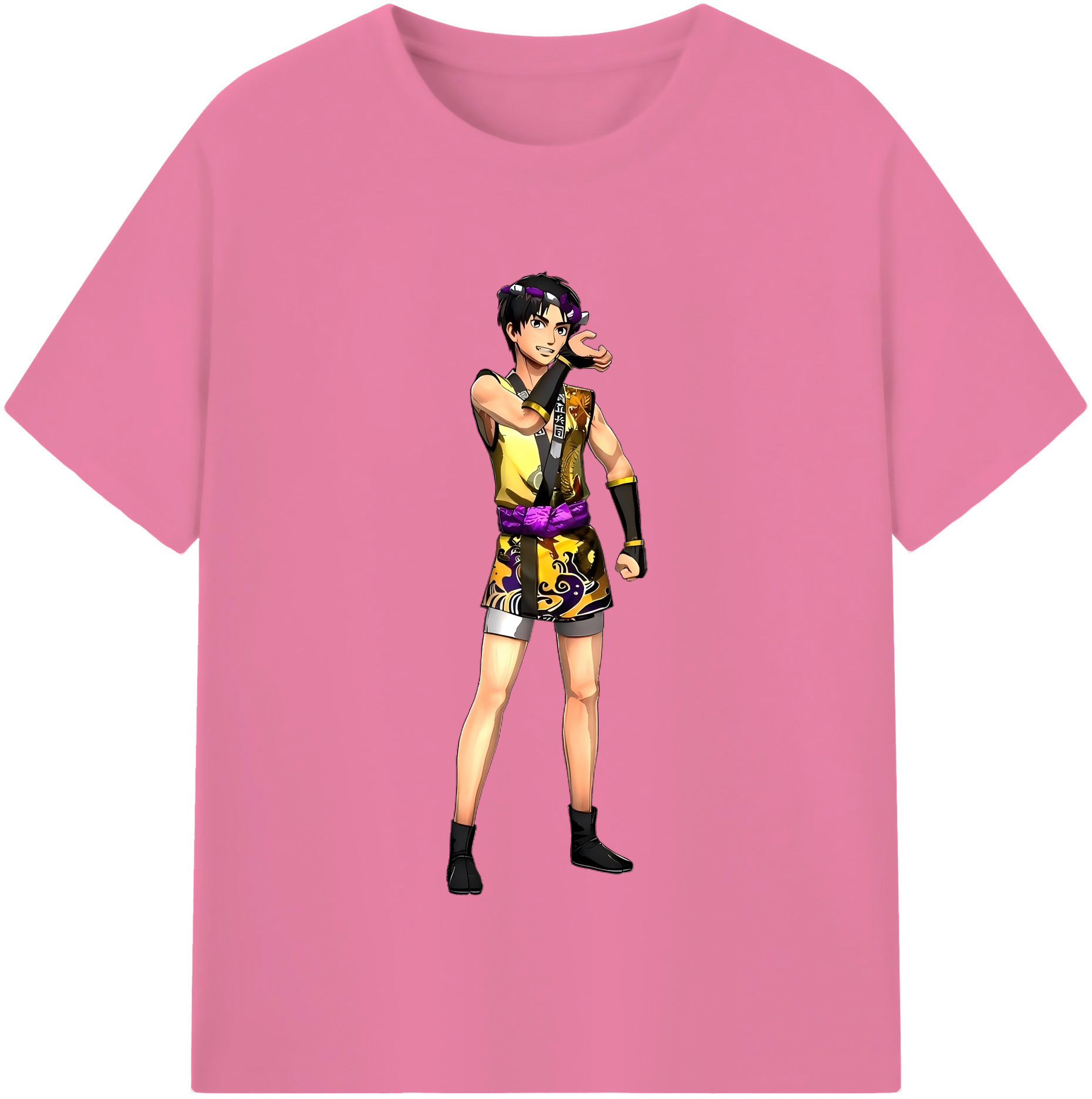 （画像用） 進撃の巨人 リヴァイ·アッカーマン Attack on Titan Levi Ackerman 綿100％半袖Tシャツ（フロントプリント）